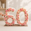 Grand chiffre en Fleurs