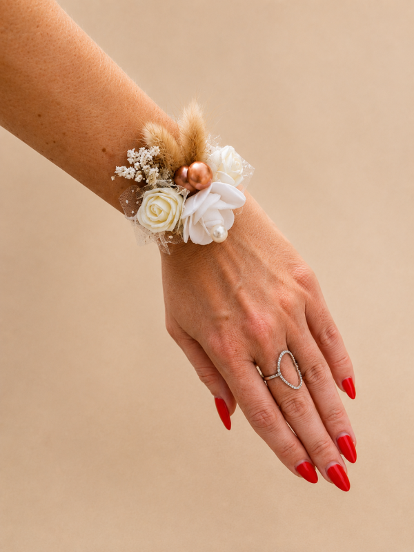 45A66AF9-94CC-4592-9355-B81F0F6368A6 Bracelet Demoiselle d'Honneur Florale