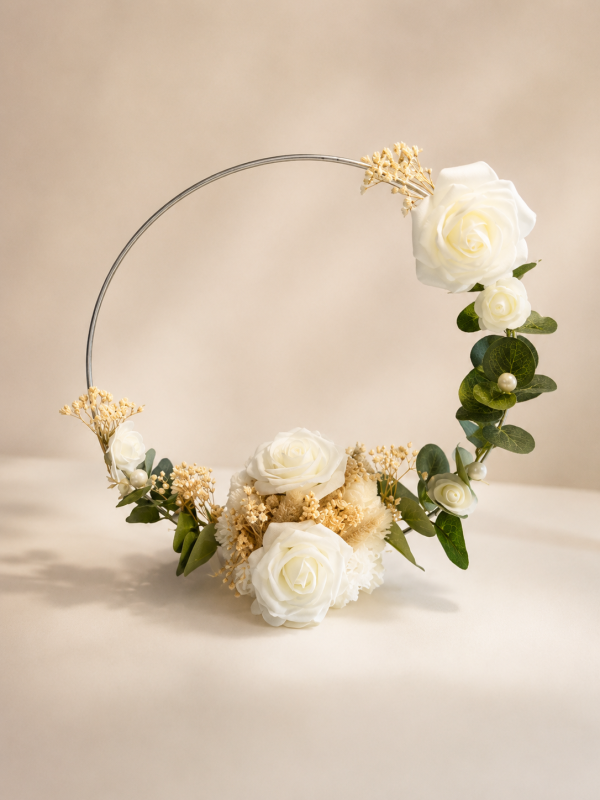 Centre de table florale.