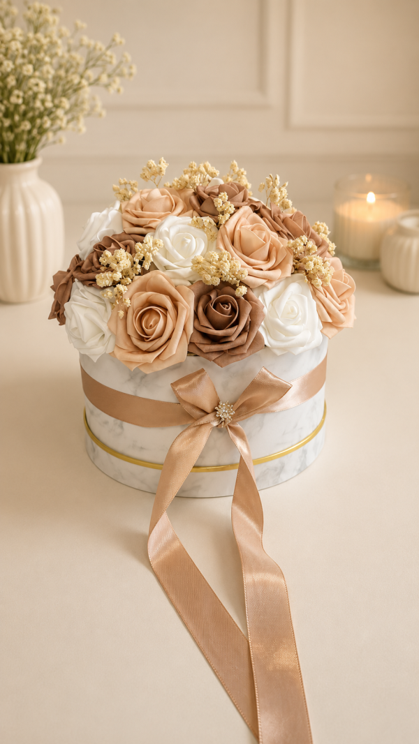 Boite Florale Marbre