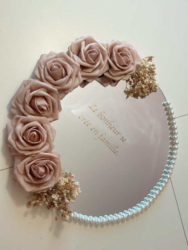 Miroir Douces Fleurs.
