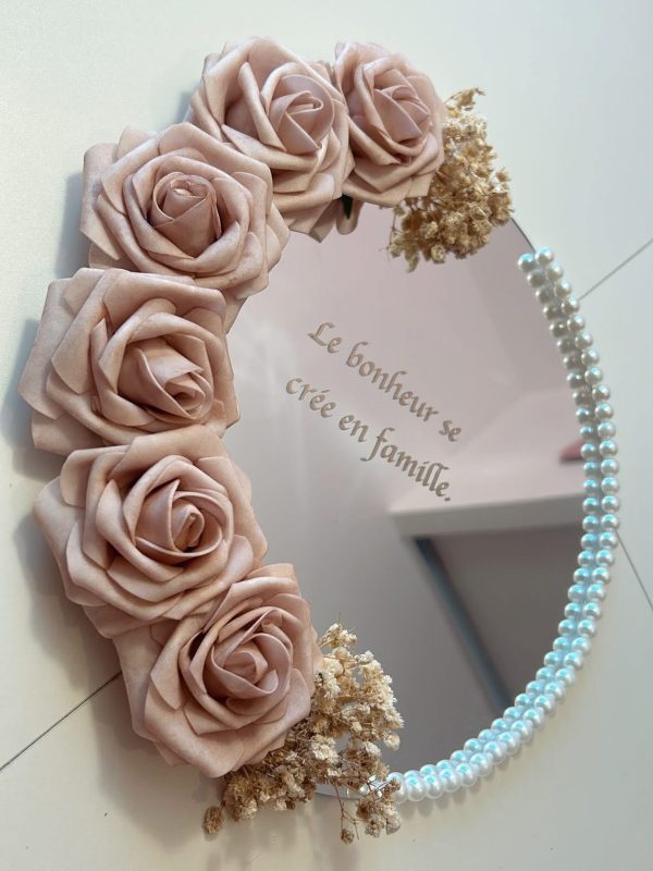 Miroir Douces Fleurs.