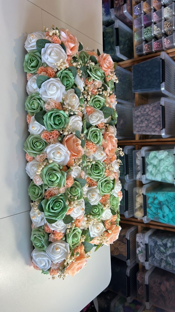 Long centre de table pour mariage.