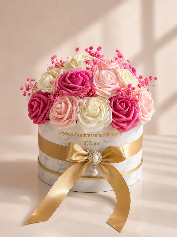 Boite Florale Marbre