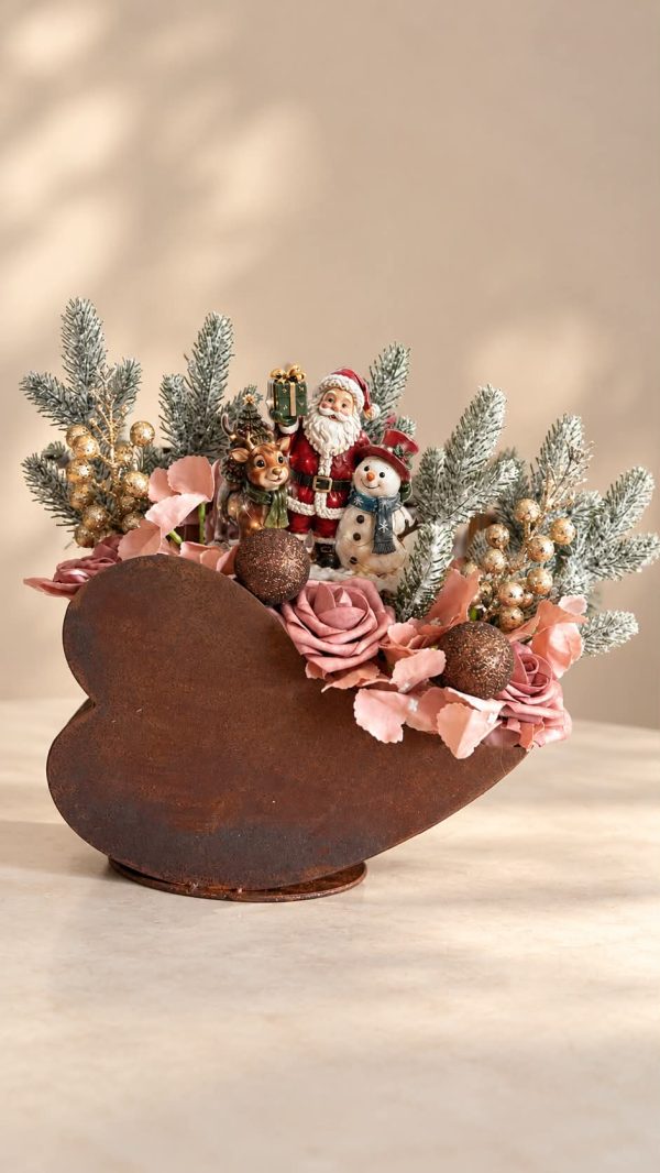 Création florale de Noël