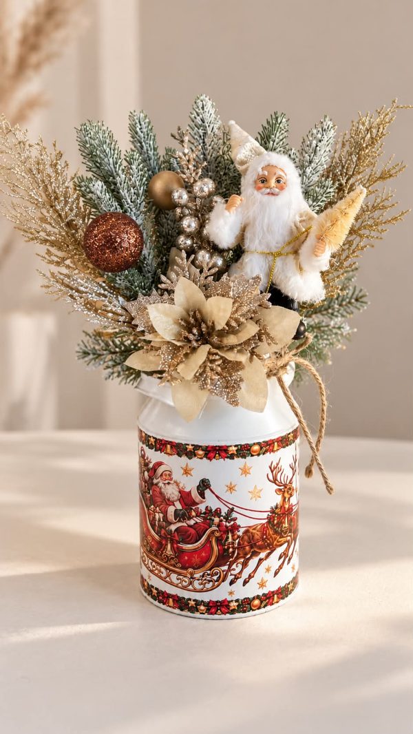 Vase de Noël funéraire.