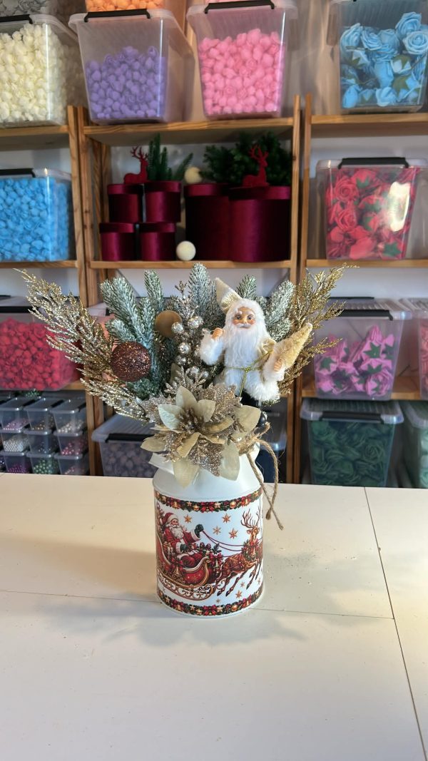 Vase de Noël funéraire.