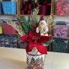 Vase de Noël funéraire.