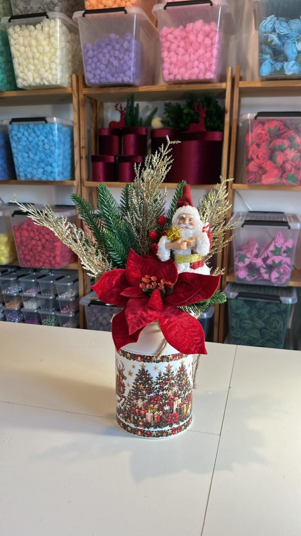 Vase de Noël funéraire.